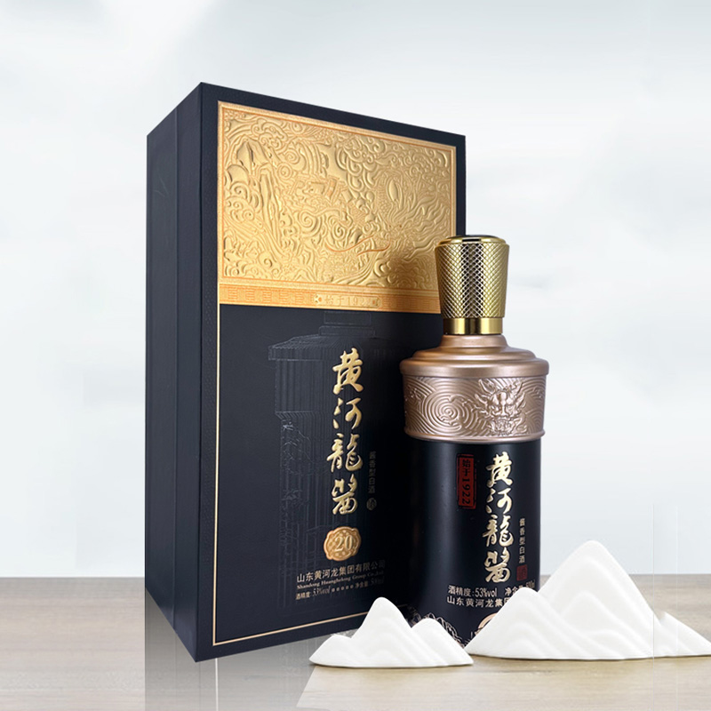 黄河龙酱20年 53度酱香型白酒500ml
