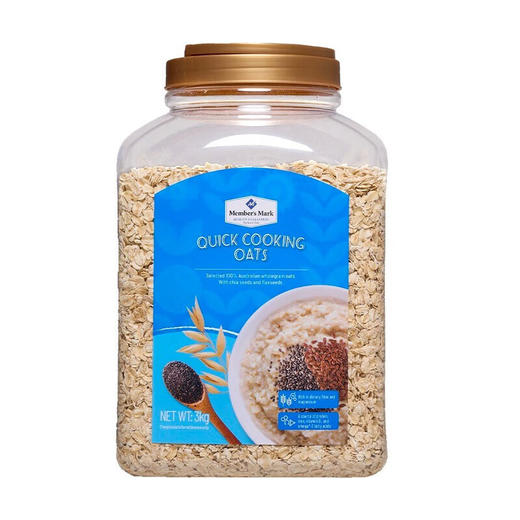 (山姆代购) 山姆高纤快熟燕麦片 3kg 商品图0