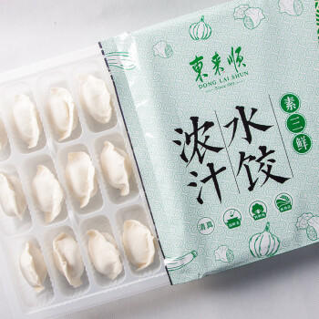 东来顺 素三鲜水饺435g（24只装）饺子蒸饺煎饺早餐夜宵速冻清真食品 商品图4