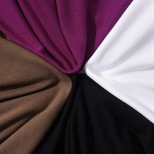 【2件装】茧墨 圆领简约小飞袖设计瘦瘦T恤短袖 商品图4