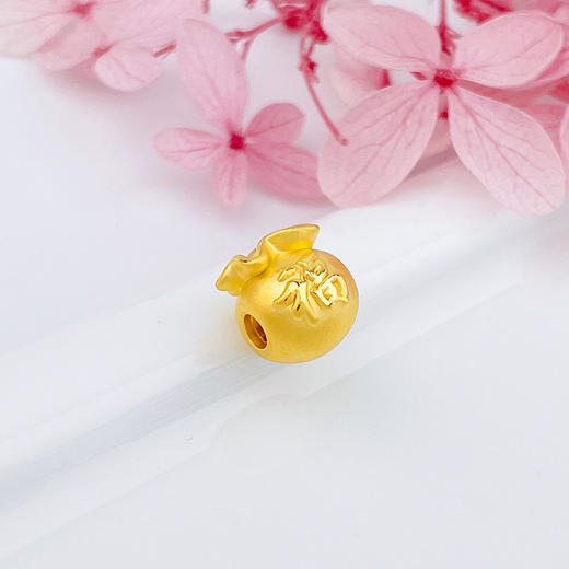 【限时7.5折】【定价黄金】足金 #福袋 3D硬金福袋手串配件(V3DSC00351)预售产品下单后不退款不退货不换货不补差价 商品图1