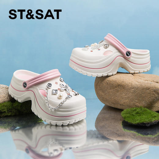 星期六户外休闲厚底洞洞鞋SSC211026S 商品图2