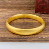 【限时克减150元】足金【油亮版本】古法空心固口外光内百福手镯泥鳅背手镯(面宽约9.4-9.8mm，厚度约4.5mm)(AIGFSZ00670-1)预售产品下单后不退款不退货不换货不补差价） 商品缩略图1