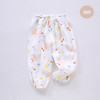 【泡芙般软感，A类标准防蚊裤！】婴儿夏季长裤竹纤维薄款宝宝空调裤，儿童睡裤夏装防蚊裤男女童裤子-lm！ 商品缩略图8