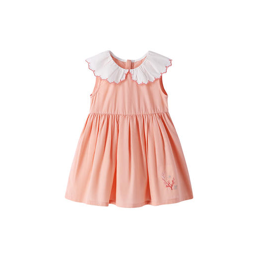 【商场同款】英氏儿童连衣裙夏季透气纯棉女宝宝背心裙新款 商品图4