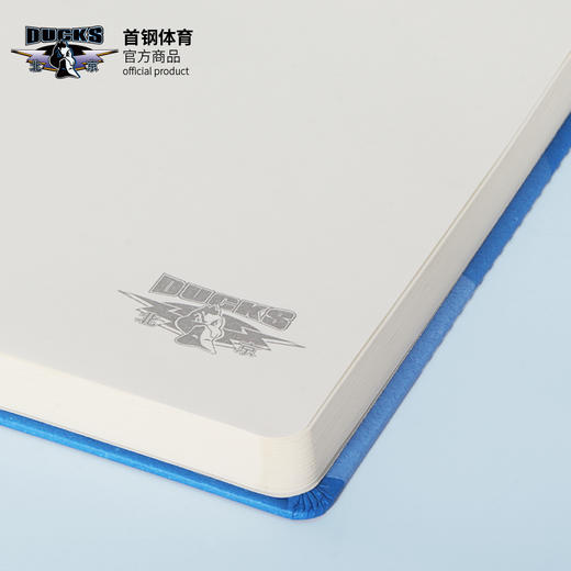 北京首钢篮球俱乐部官方商品 | 霹雳鸭硬壳空白本子篮球球迷礼物 商品图3