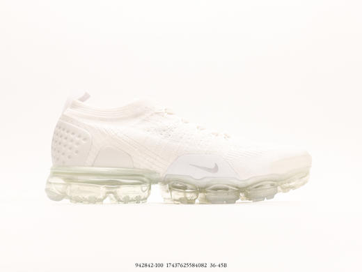 耐克Nike Air VaporMax Flyknit 2大气垫休闲运动慢跑鞋942842-100男女鞋 商品图1