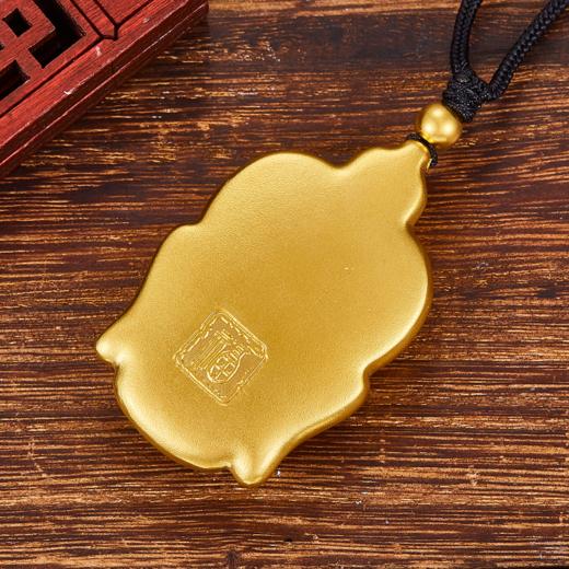 【限时克减150元元】足金999 古法空心佛头挂绳吊坠（含珠子）(YGFDZ00001-4)（预售产品下单后不退款不退货不换货不补差价）（预售产品下单后不退款不退货不换货不补差价） 商品图2