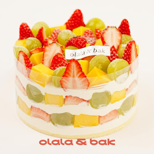 缤纷水果蛋糕【当季草莓偏酸】 商品图0