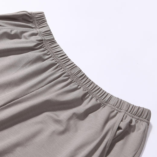 都市丽人都市锋尚生活家居春夏睡衣男冰丝绵家居服薄款短袖长裤男士棉质套装FH42C3 商品图7