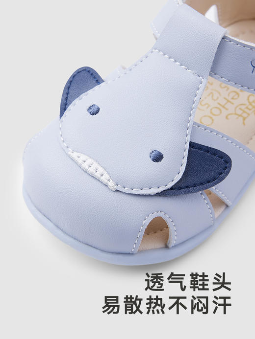 英氏儿童凉鞋防滑男宝宝凉鞋2024夏季新款婴童鞋子YFXFJ2Q016A 商品图2