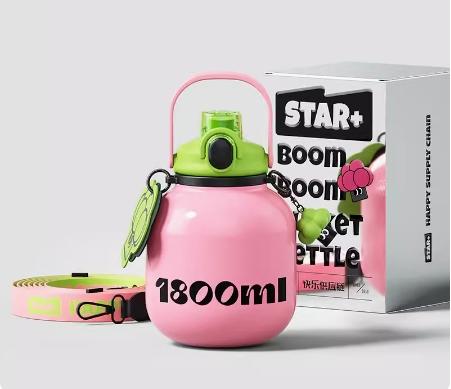 世大家BoomBoom桶千禧粉1800ml 商品图0