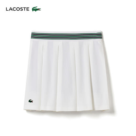 【海南专供价】Lacoste法国鳄鱼女士新款运动休闲半身裙JF0990-98 商品图0