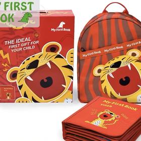 【品牌直供】my first book老虎款主题系列(1-6岁)认知+保护意识