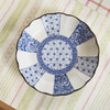 22cm菊形深盘 青花麻叶 商品缩略图2