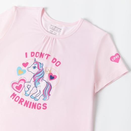 【爱心独角兽】SCHIESSER德国雅童装女童兰精莫代尔短袖睡裙3F/22532D 商品图2