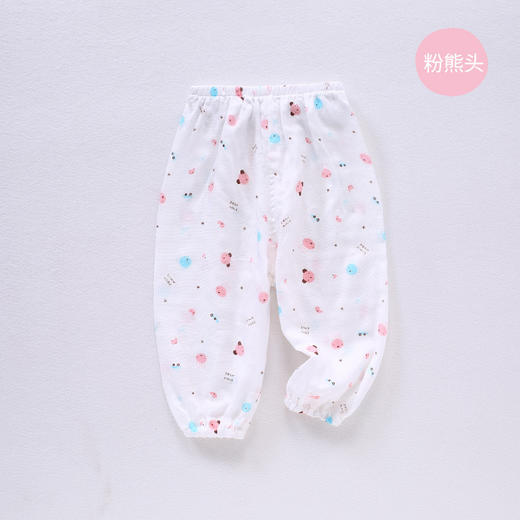 【泡芙般软感，A类标准防蚊裤！】婴儿夏季长裤竹纤维薄款宝宝空调裤，儿童睡裤夏装防蚊裤男女童裤子-lm！ 商品图12