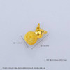 【限时克减150元】足金999.9 #葫芦 空心半砂半光葫芦吊坠(AF020DZ00174)（预售产品下单后不退款不退货不换货不补差价） 商品缩略图3