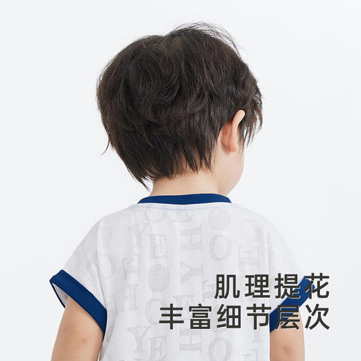 [商场同款]英氏婴儿连体衣春夏短袖男童女童包屁衣新款童装 商品图3