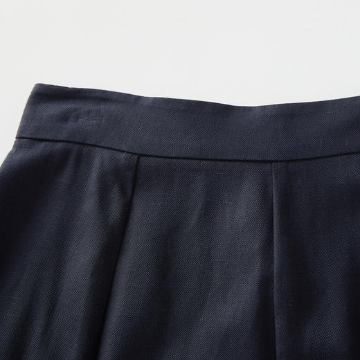 谜底半身裙女2024年夏季新品复古优雅不规则下摆中长裙242MB0681 商品图3