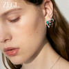 ZEGL设计师精灵之舞系列蝴蝶耳环女2024新款仙女耳钉925银针耳饰 商品缩略图3