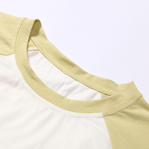 都市丽人生活家居春夏睡衣女32支纯棉单面家居服薄款短袖短裤女士棉质套装LH42E2 商品图3