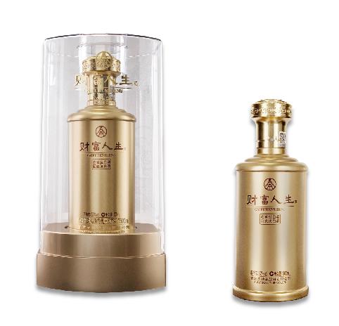 【单瓶164】五粮液（WULIANGYE）财富人生金龙 52度 浓香型白酒  500ml*2 拍3发原箱 商品图4