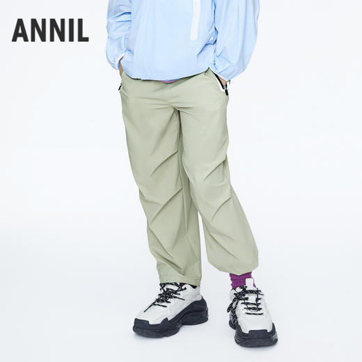 男童运动Q弹夏季单裤裤子新款安奈儿童装实体店同款AB426621 商品图0