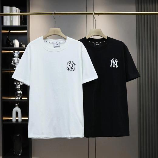 MLB男女情侣复古老花短袖大logo运动休闲T恤24春季新款 3ATSM0343 商品图1