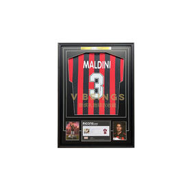 收藏系列 马尔蒂尼 AC米兰队 1996年 亲笔签名球衣