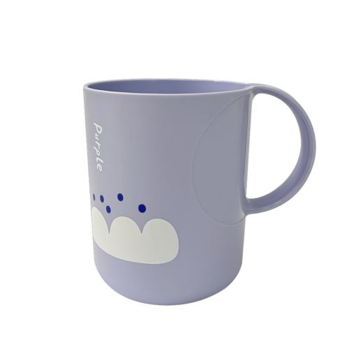 茶花  260001O型把手漱口杯550ml  三个装（蓝色+绿色+紫色） 商品图2