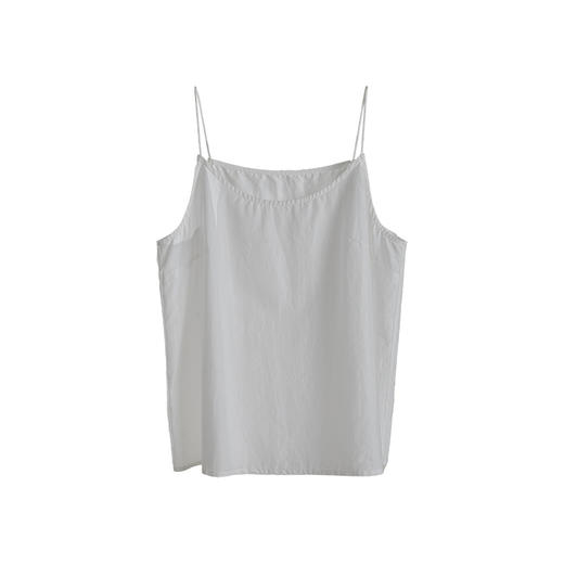 绽放578+165朵【黑白灰系列·月光集】有机棉显瘦wan能简洁吊带打底衫 商品图3