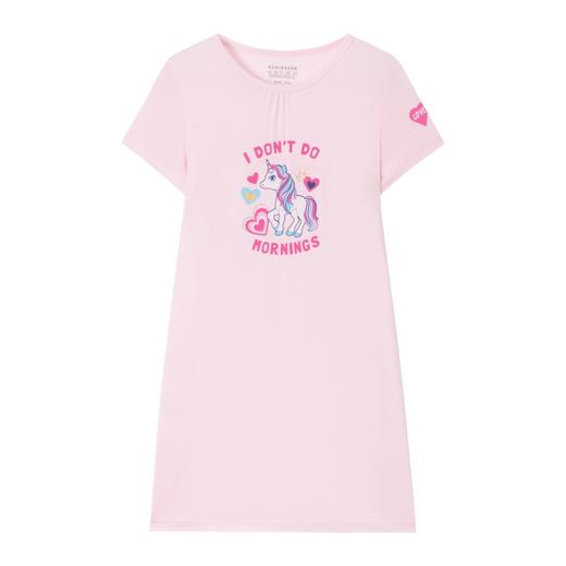 【爱心独角兽】SCHIESSER德国雅童装女童兰精莫代尔短袖睡裙3F/22532D 商品图0