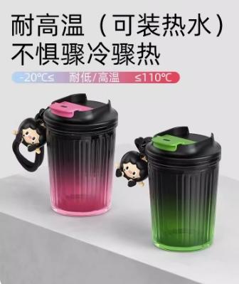 世大家Star+夏日甜心咖啡杯冰透黑绿（含挂件） 商品图2