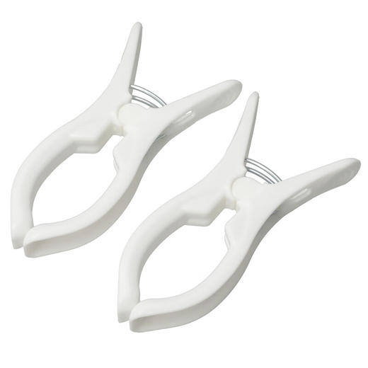 PP大型衣夹 SN01 白色两个装 商品图3