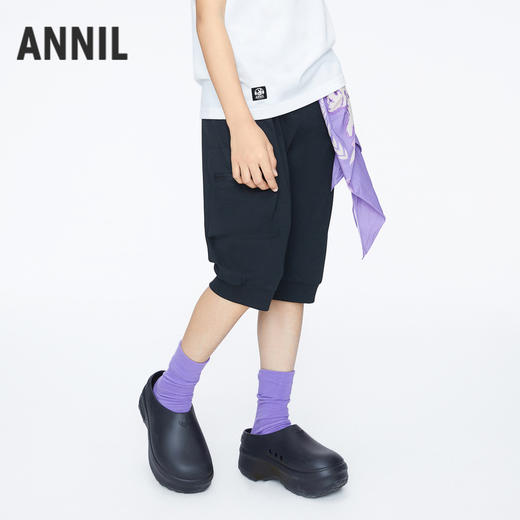 男童弹力七分裤裤子新款安奈儿童装实体店同款AB426608 商品图1
