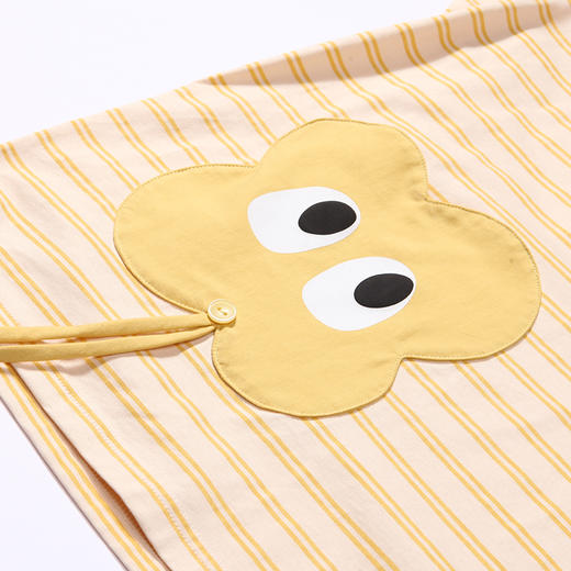 都市丽人生活家居春夏睡衣女32支纯棉单面家居服薄款短袖短裤女士棉质套装LH42C1 商品图7