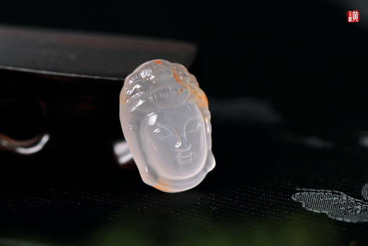 南红冰飘【观音】吊坠   配精美挂绳 商品图1