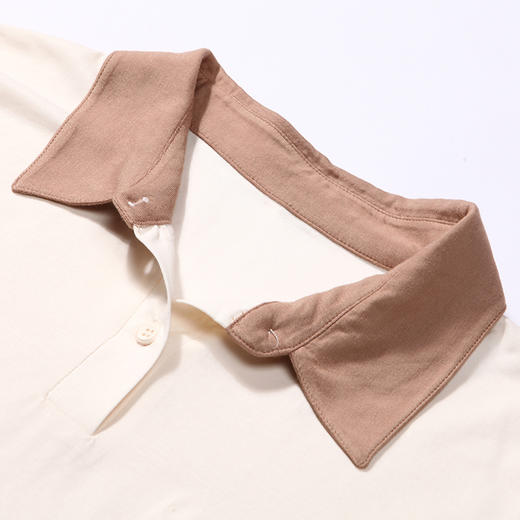 都市丽人生活家居春夏睡衣女32支纯棉单面家居服薄款短袖短裤女士棉质套装LH42A6 商品图3