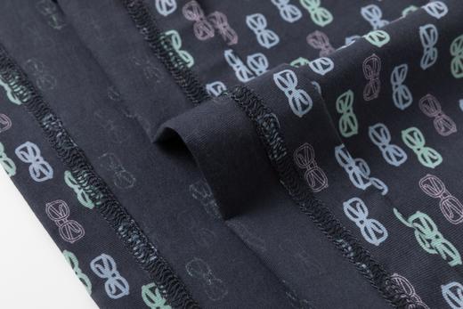 【棉+莫代尔开衫】SCHIESSER德国舒雅男士翻领开衫棉+莫代尔短袖短裤套装39/22640H 商品图7