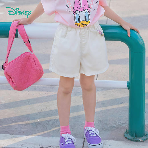 【商城同款】迪士尼夏日轻薄牛仔短裤232DK0547 商品图0
