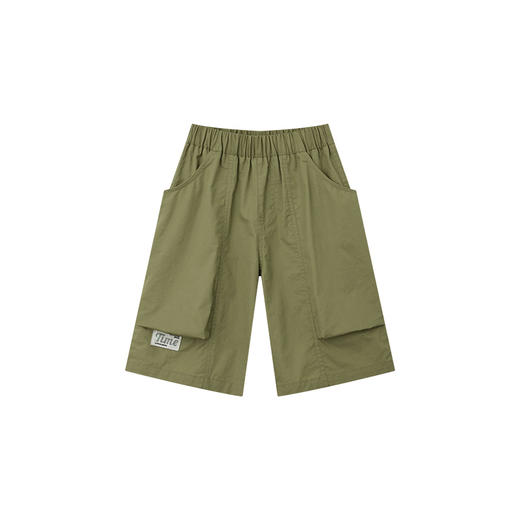 【团购价59.9】多多家 男童休闲短裤2024夏季新款纯棉透气薄儿童中大童6分裤9411 商品图3