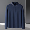 罗蒙男士polo衫男t恤长袖上衣春秋休闲百搭长袖t恤男打底衫 商品缩略图5