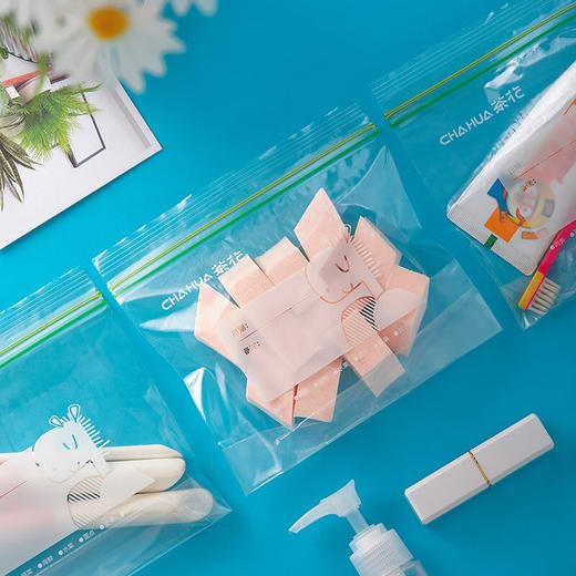 茶花  990099生物系列轻松拉链密封袋小号25只*2 商品图4