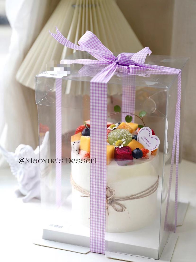 四寸双层夹心水果蛋糕（下单请先看详情）