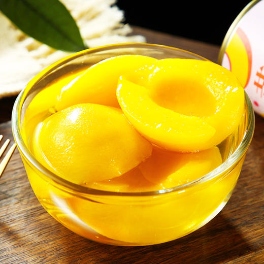 【西瓜味的童话】黄桃罐头新鲜糖水水果罐头美味罐头 商品图2