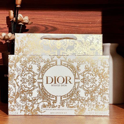 迪奥 2024限定金花礼盒口红5件套1.5g*5 商品图1