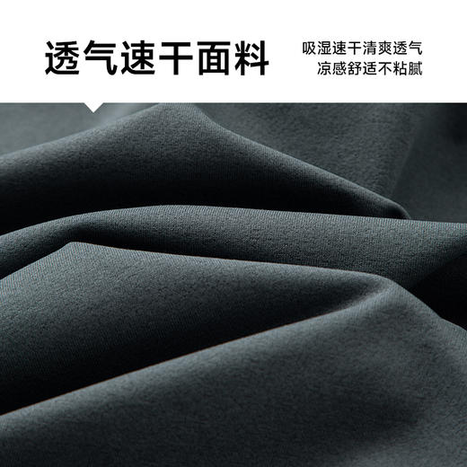 【速干】【新款DPF】大依优型大码短袖T恤圆领加肥加大男装大号大码上衣男士休闲半袖夏季 商品图3