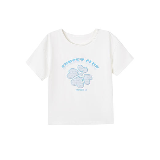 笛莎Deesha T恤2024夏季新款时尚短袖T恤 商品图4