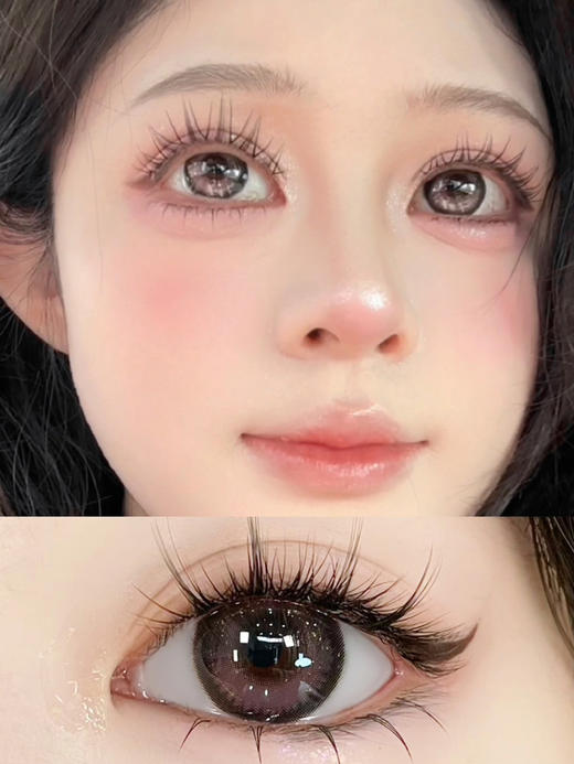 【中直径】Leenscolor-微醺暧昧-14.2mm 【年抛 0-1000度 含有525/575】 商品图2